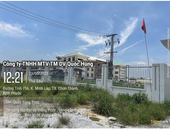 Thi công PCCC Trại Tạm giam C.A Tỉnh Bình Phước