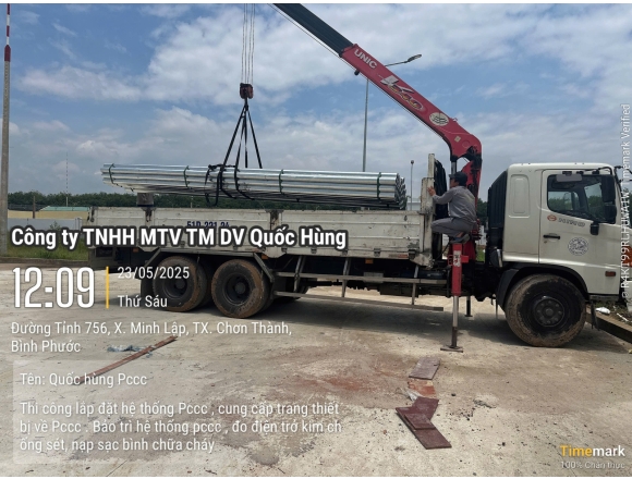 Thi công PCCC Trại Tạm giam C.A Tỉnh Bình Phước