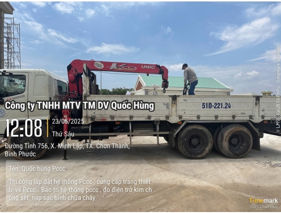 Thi công PCCC Trại Tạm giam C.A Tỉnh Bình Phước