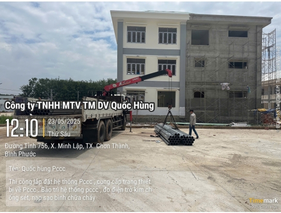 Thi công PCCC Trại Tạm giam C.A Tỉnh Bình Phước