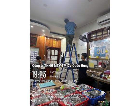 Thi công PCCC phòng khám Đa khoa Tâm Đức-Bình Phước