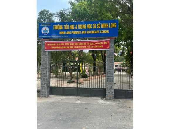 HỆ THỐNG PCCC TRƯỜNG TIỂU HỌC và THCS Minh LONG