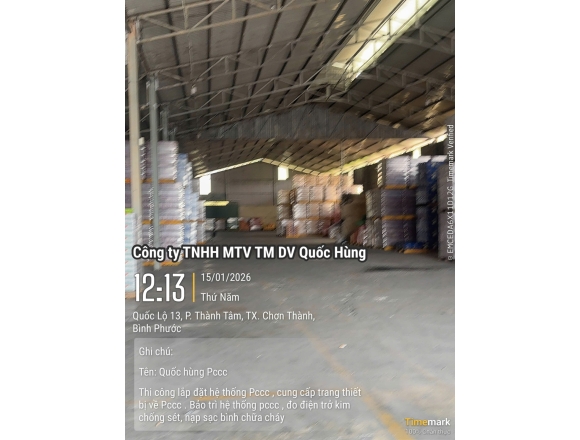 Tư vấn thiết kế thi công lắp đặt hệ thống pccc Công ty Vinh Lợi Phát