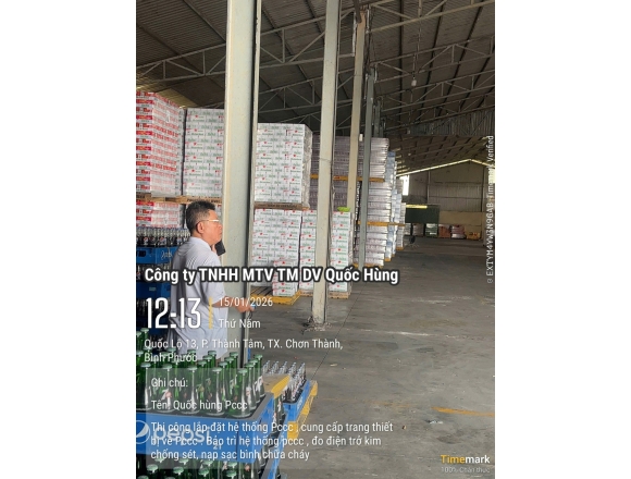 Tư vấn thiết kế thi công lắp đặt hệ thống pccc Công ty Vinh Lợi Phát