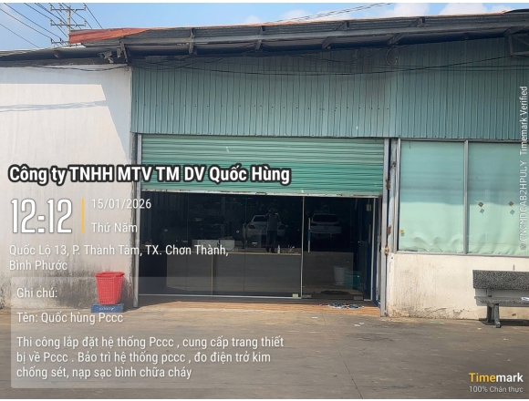 Tư vấn thiết kế thi công lắp đặt hệ thống pccc Công ty Vinh Lợi Phát