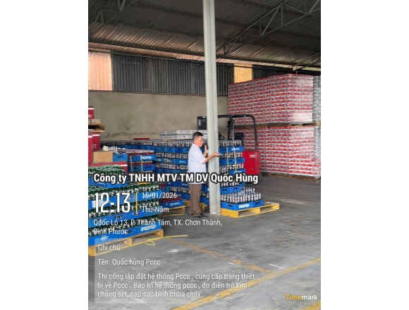 Tư vấn thiết kế thi công lắp đặt hệ thống pccc Công ty Vinh Lợi Phát