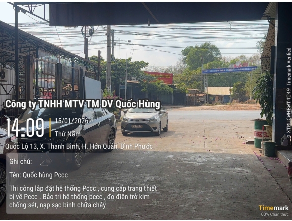 Thi công, thiết kế, thẩm duyệt pccc cây xăng dầu tuấn phương - Bình Phước