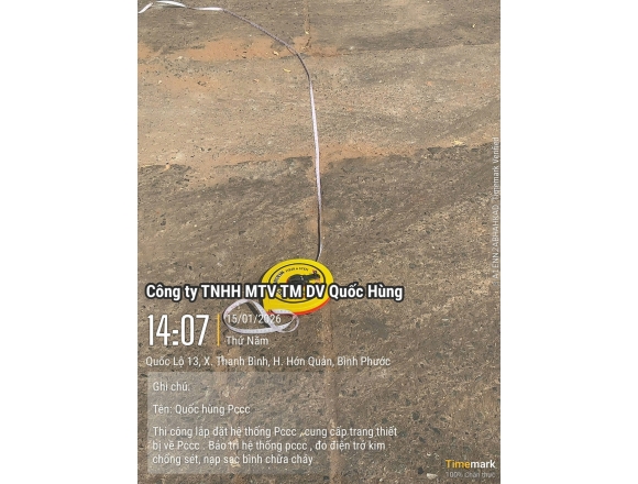 Tư vấn thiết kế thi công lắp đặt hệ thống pccc Công ty Vinh Lợi Phát