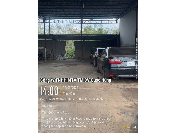 Thi công, thiết kế, thẩm duyệt pccc cây xăng dầu tuấn phương - Bình Phước