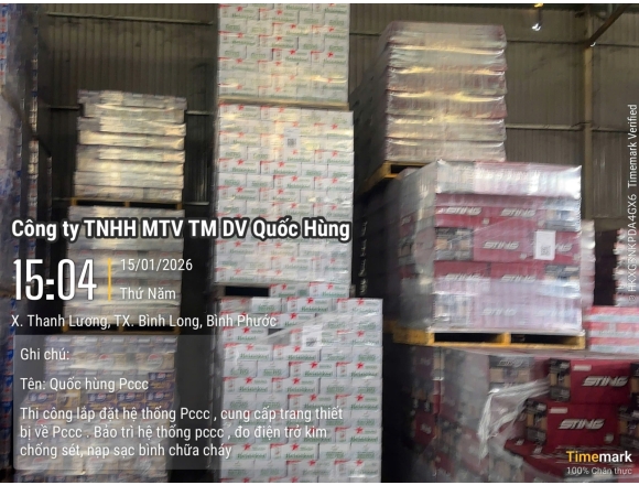 Tư vấn thiết kế thi công lắp đặt hệ thống pccc Công ty Vinh Lợi Phát