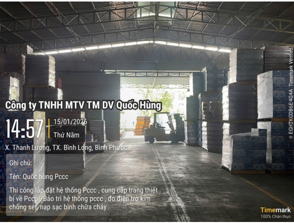 Tư vấn thiết kế thi công lắp đặt hệ thống pccc Công ty Vinh Lợi Phát