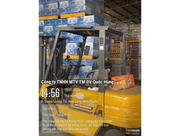 Tư vấn thiết kế thi công lắp đặt hệ thống pccc Công ty Vinh Lợi Phát