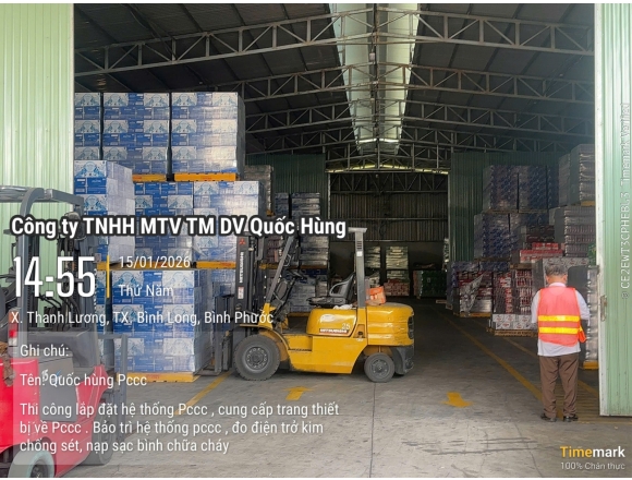 Tư vấn thiết kế thi công lắp đặt hệ thống pccc Công ty Vinh Lợi Phát