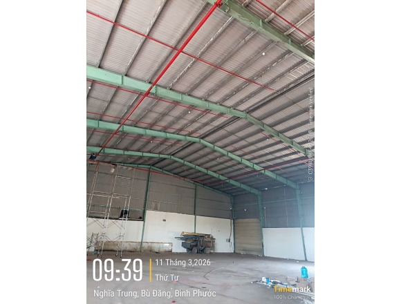 Thi công lắp đặt hệ thống PCCC tại Bù Đăng Bình Phước cho kho xưởng, cơ sở sản xuất