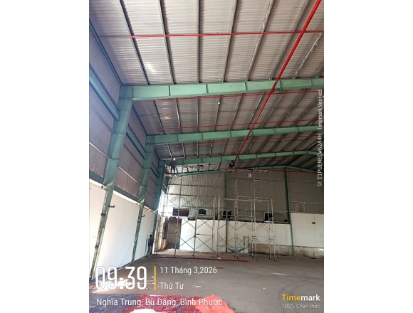 Thi công lắp đặt hệ thống PCCC tại Bù Đăng Bình Phước cho kho xưởng, cơ sở sản xuất