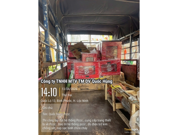 Thi công lắp đặt hệ thống PCCC Trường Tiểu học và Trung học cơ sở Lộc Thịnh