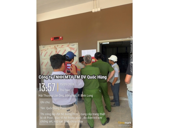 Vận Hành và Nghiệm Thu Hệ Thống PCCC Trung Tâm Thương Mại An Lộc (An Lộc PLAZA)