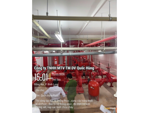 Vận Hành và Nghiệm Thu Hệ Thống PCCC Trung Tâm Thương Mại An Lộc (An Lộc PLAZA)