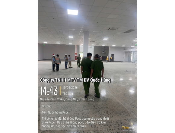 Vận Hành và Nghiệm Thu Hệ Thống PCCC Trung Tâm Thương Mại An Lộc (An Lộc PLAZA)