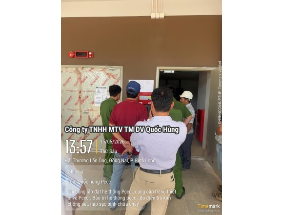 Vận Hành và Nghiệm Thu Hệ Thống PCCC Trung Tâm Thương Mại An Lộc (An Lộc PLAZA)