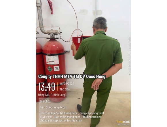 Vận Hành và Nghiệm Thu Hệ Thống PCCC Trung Tâm Thương Mại An Lộc (An Lộc PLAZA)