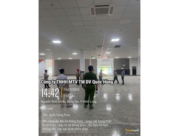 Vận Hành và Nghiệm Thu Hệ Thống PCCC Trung Tâm Thương Mại An Lộc (An Lộc PLAZA)