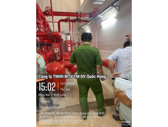 Vận Hành và Nghiệm Thu Hệ Thống PCCC Trung Tâm Thương Mại An Lộc (An Lộc PLAZA)