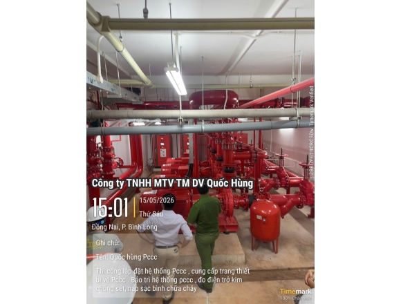 Vận Hành và Nghiệm Thu Hệ Thống PCCC Trung Tâm Thương Mại An Lộc (An Lộc PLAZA)