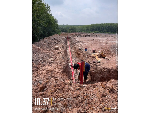THI CÔNG HỆ THỐNG PCCC CHO NHÀ XƯỞNG CHẾ BIẾN GỖ TẠI ĐỒNG PHÚ, BÌNH PHƯỚC – GIẢI PHÁP AN TOÀN TỪ CÔNG TY PCCC QUỐC HÙNG