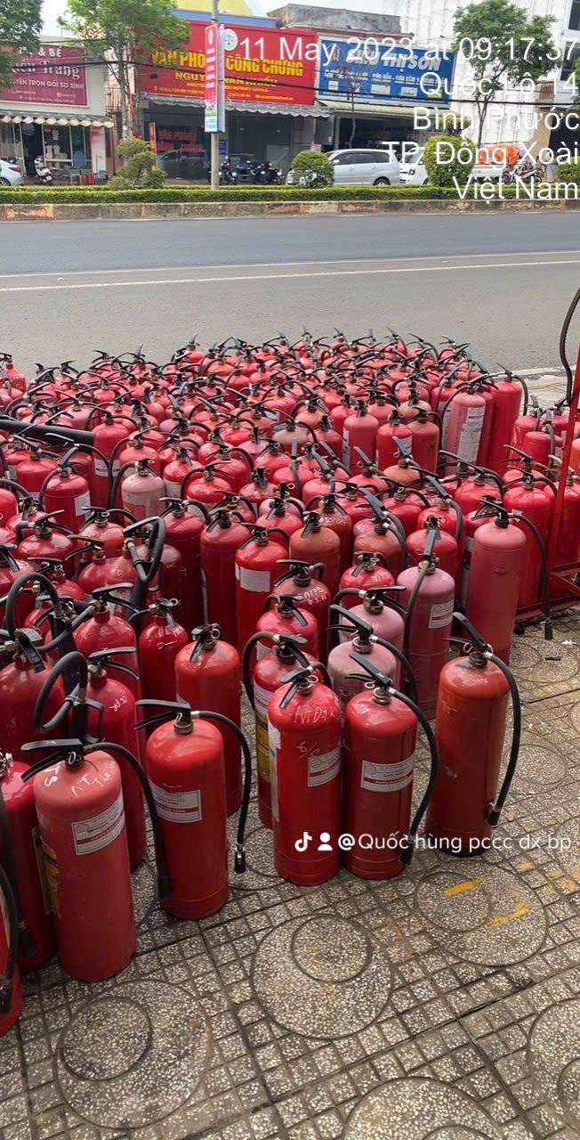 dịch vụ nạp bình chữa cháy bình phước