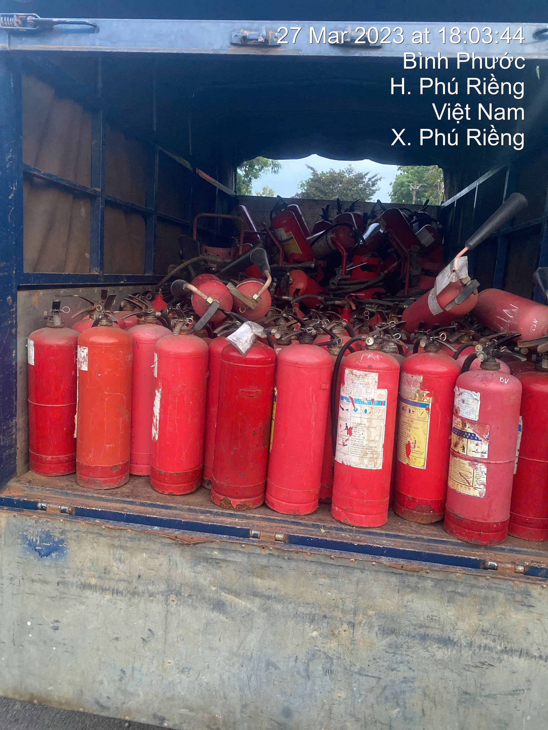 nạp bình chữa cháy tại bình phước